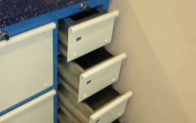 small drawers open
